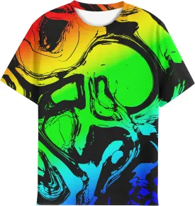Boys Girls T Shirts 3D Printed Graphic Tees Shirts Crewneck Short Sleeve for Kids 6-16 Years