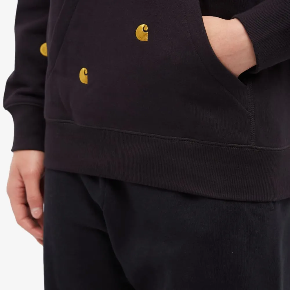 Carhartt WIP Seek Sweat Hooded Sweatshirt, Black