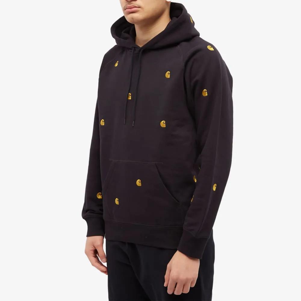 Carhartt WIP Seek Sweat Hooded Sweatshirt, Black