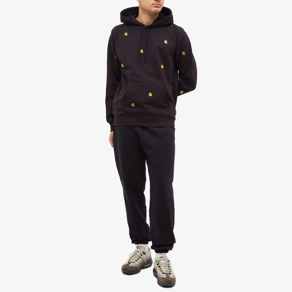 Carhartt WIP Seek Sweat Hooded Sweatshirt, Black