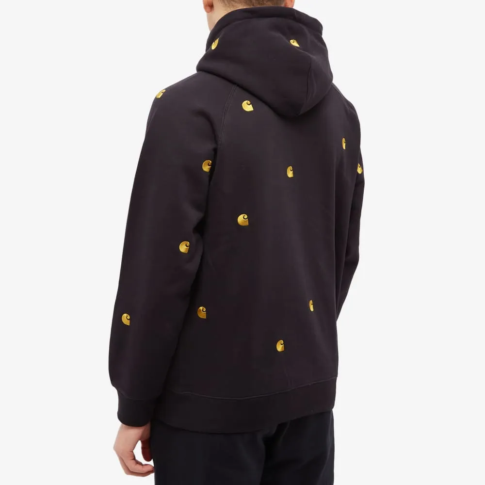 Carhartt WIP Seek Sweat Hooded Sweatshirt, Black