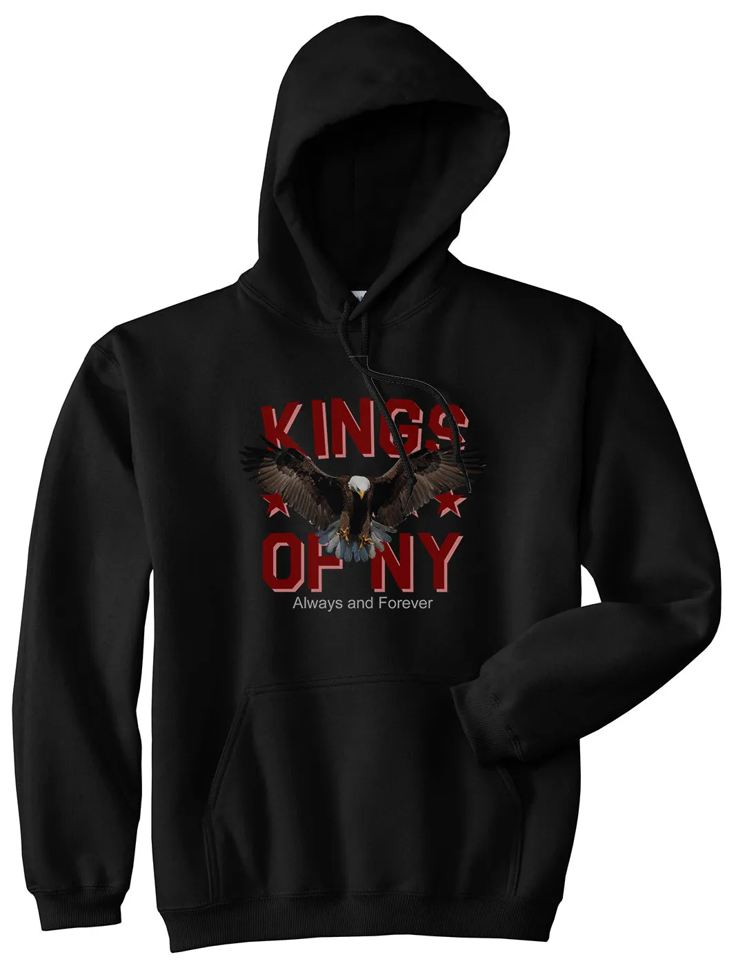 Eagle Kings Of NY Forever Mens Pullover Hoodie