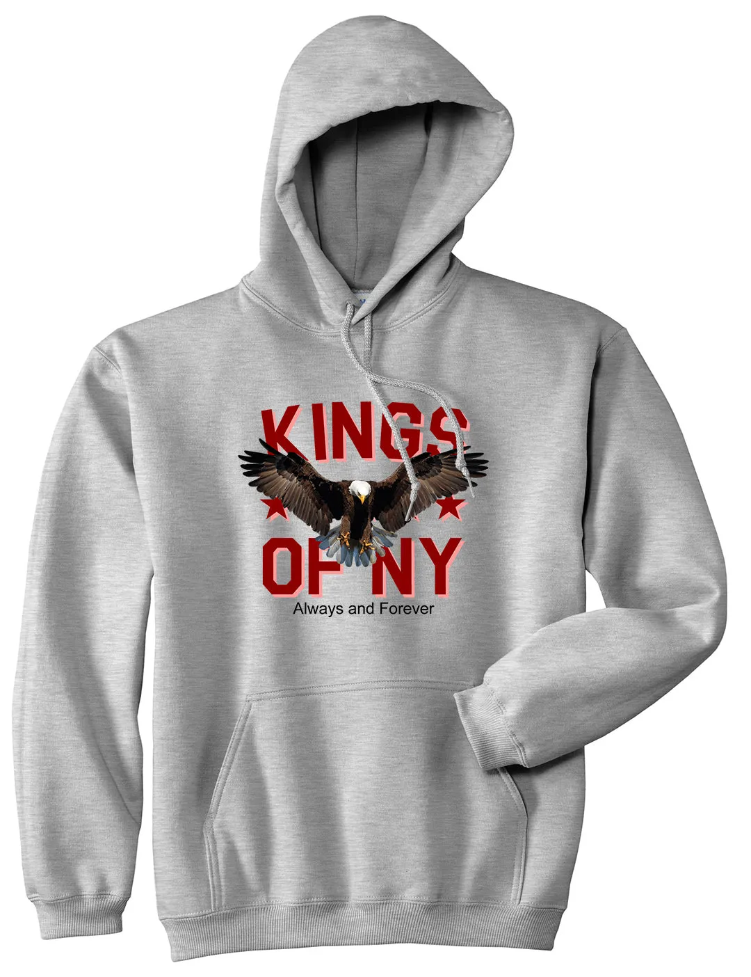 Eagle Kings Of NY Forever Mens Pullover Hoodie