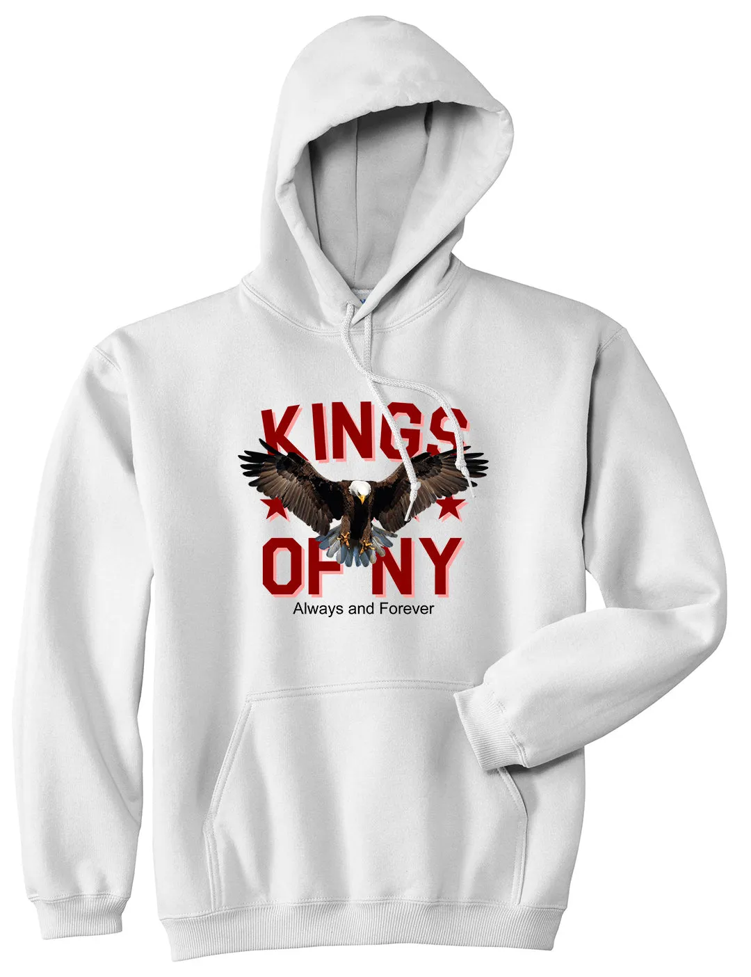 Eagle Kings Of NY Forever Mens Pullover Hoodie