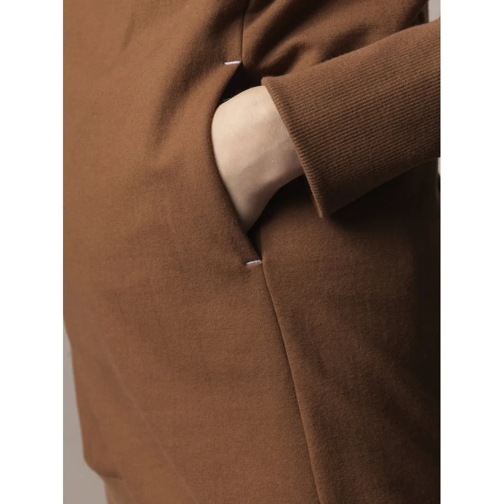 Johanna sweat Dress - Toffee