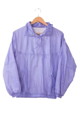 Lavon Lilac Purple Sheen Windbreaker