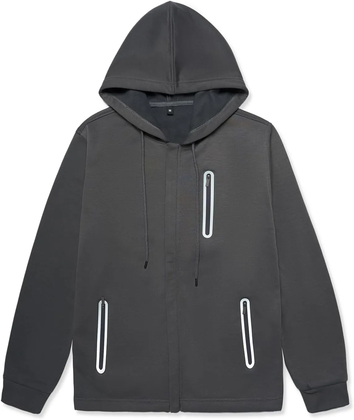 MANTORS Mens Fleece Jackets Contrast Hoodies Lightweight Sweatshirt Color Block Jacket Coats