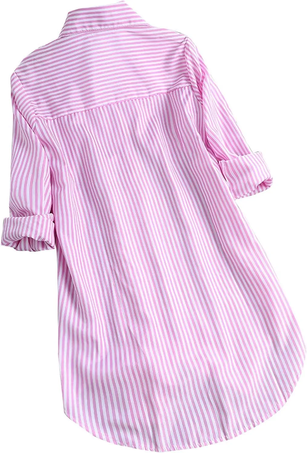 Shirts for Women 2025 Summer Linen Button Down Shirt Rolled Cuffed Short Sleeve Blouse Casual Beach Cotton Tops